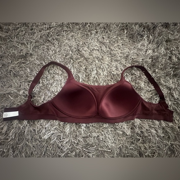 Lululemon Run Times High Support Sports Bra Womens 38C Wine/Maroon NICE! - Picture 7 of 8